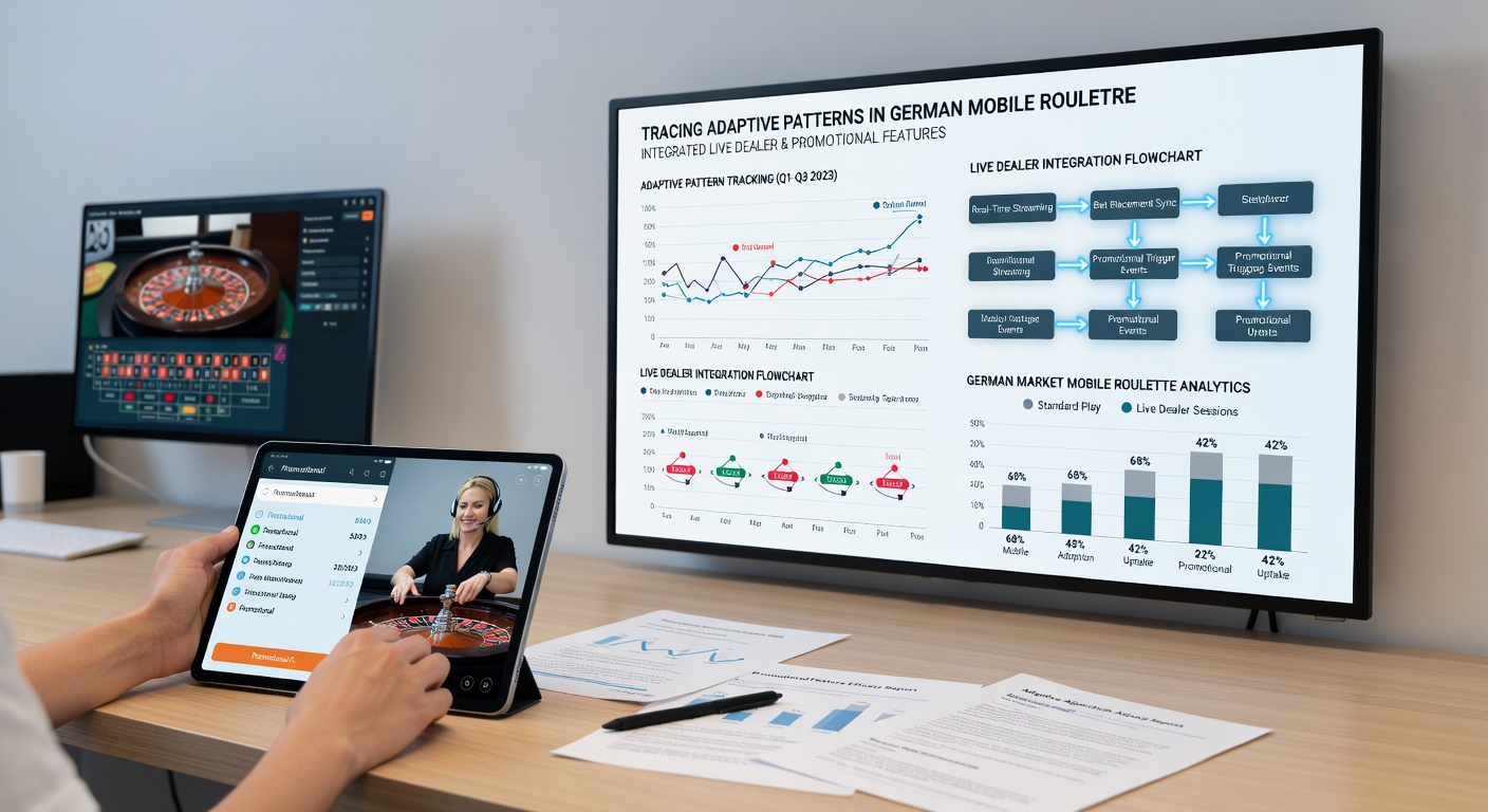 Analyse-Dashboard für Roulette-Wettmuster mit mobilen und Live-Dealer-Datenintegrationen